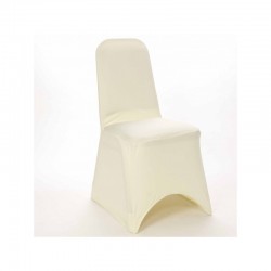 Housse de chaise ivoire
