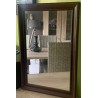 Miroir bois foncé