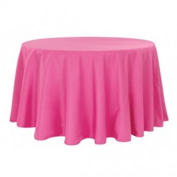 Nappe ronde fushia