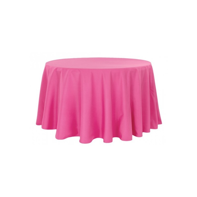 Nappe ronde fushia