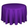 Nappe ronde violet
