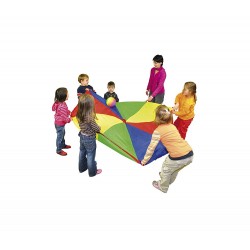 Parachute 300 cm - jeu coordination coopératif 3 mètres