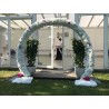 Arche ronde blanche