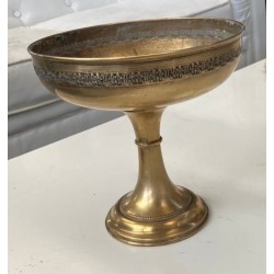 Coupe doré vintage en laiton