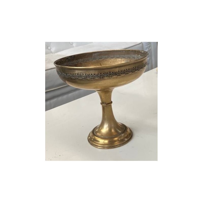 Coupe doré vintage en laiton