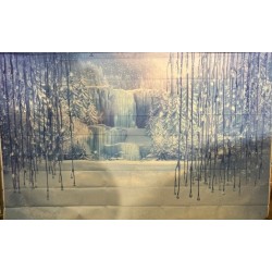 Toile de fond la reine des neiges