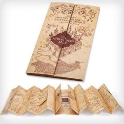 Carte du Maraudeur du monde des sorciers