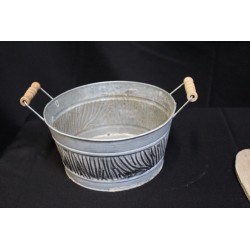 Petite bassine en zinc