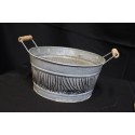 Petite bassine en zinc