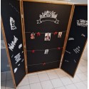 Mur Photobooth ardoise