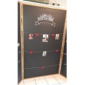 Mur Photobooth ardoise