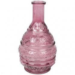 Vase bombé à relief