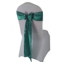 Nœud de chaise satin vert pomme