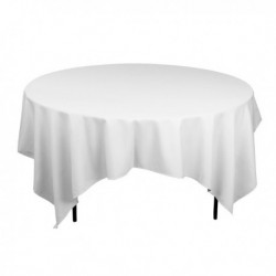 Nappe rectangle blanche