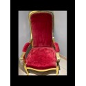 Fauteuil père Noël Voltaire