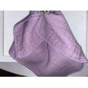Serviette de table  gaze de coton lilas