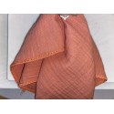Serviette de table  gaze de coton marsala