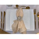 Serviette de table sable