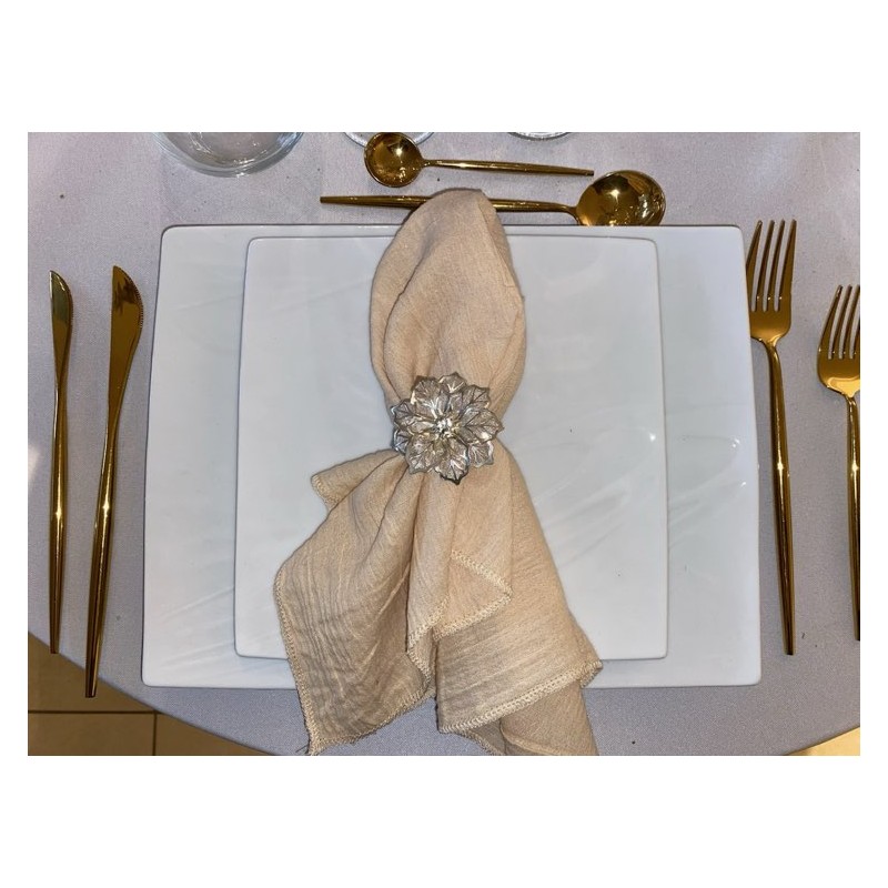 Serviette de table sable