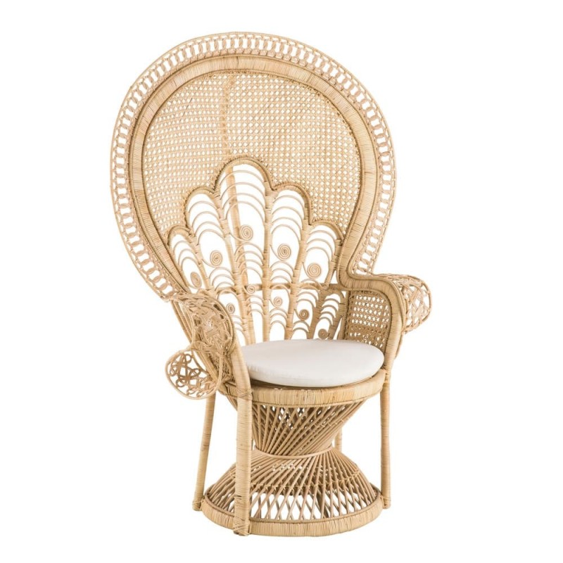 Fauteuil Emmanuelle rosace