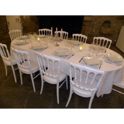 Table ovale 220x120 cm