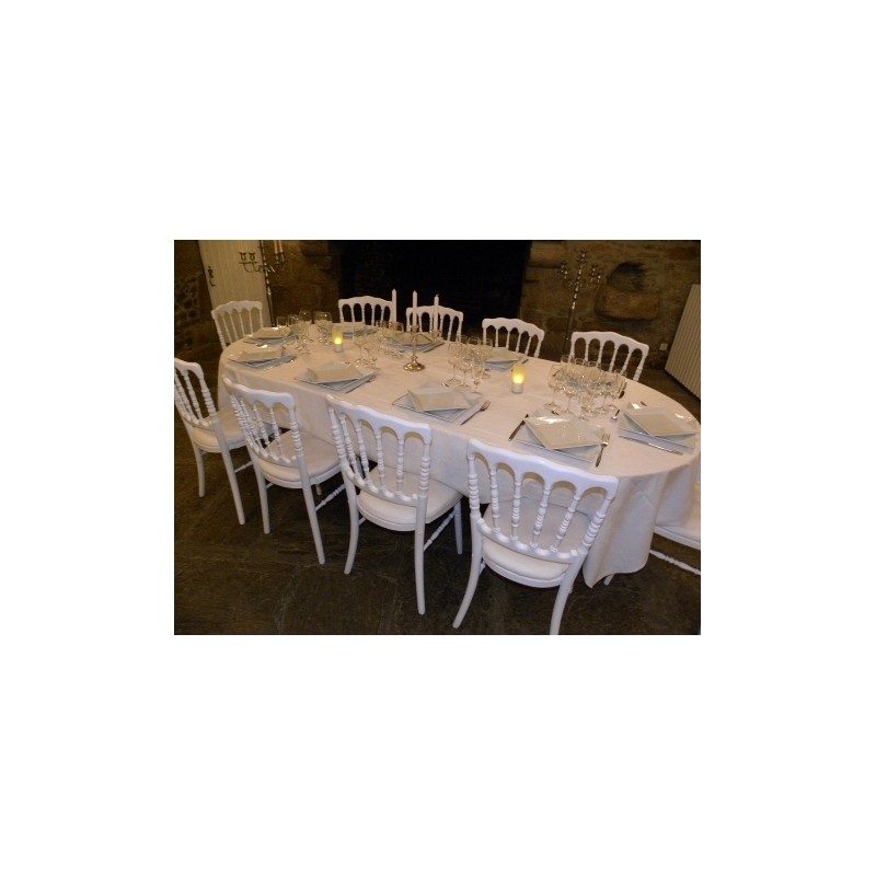 Table ovale 220x120 cm