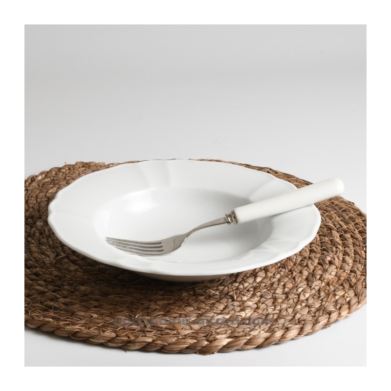 Assiette Creuse 23 cm – Modèle Jeanne
