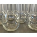 Vase boule verre D7