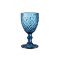 Verre à vin en verre bleu NELA