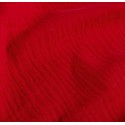 Serviette de table  gaze de coton rouge