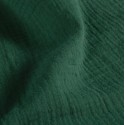 Serviette de table  gaze de coton vert sapin