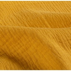 Serviette de table  gaze de coton vert sapin