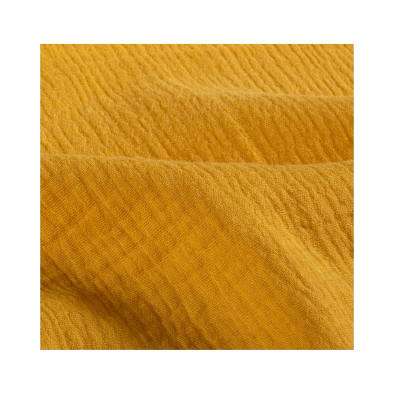 Serviette de table  gaze de coton vert sapin