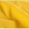 Serviette de table  gaze de coton jaune