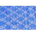 Nappe rectangle dentelle bleu