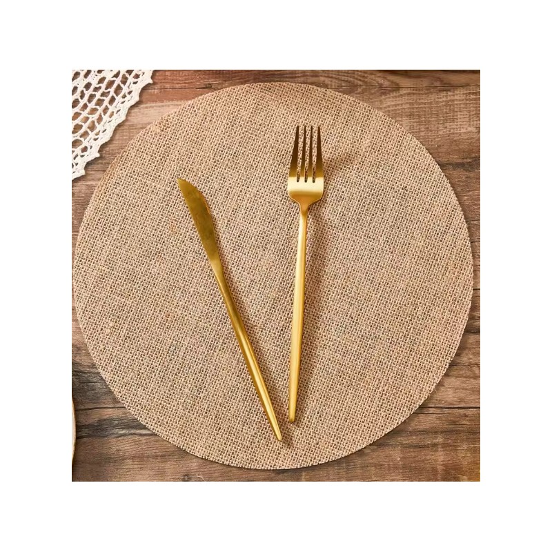 Set de table en toile de Jute D35cm