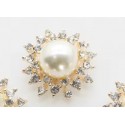Rond de serviette perle et strass