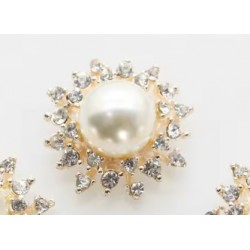 Rond de serviette perle et strass