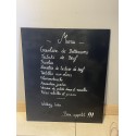 Panneau-Menu en ardoise