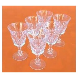 Location de verres à vin anciens vintage