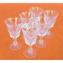 Location de verres à vin anciens vintage