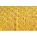 Nappe rectangle dentelle jaune