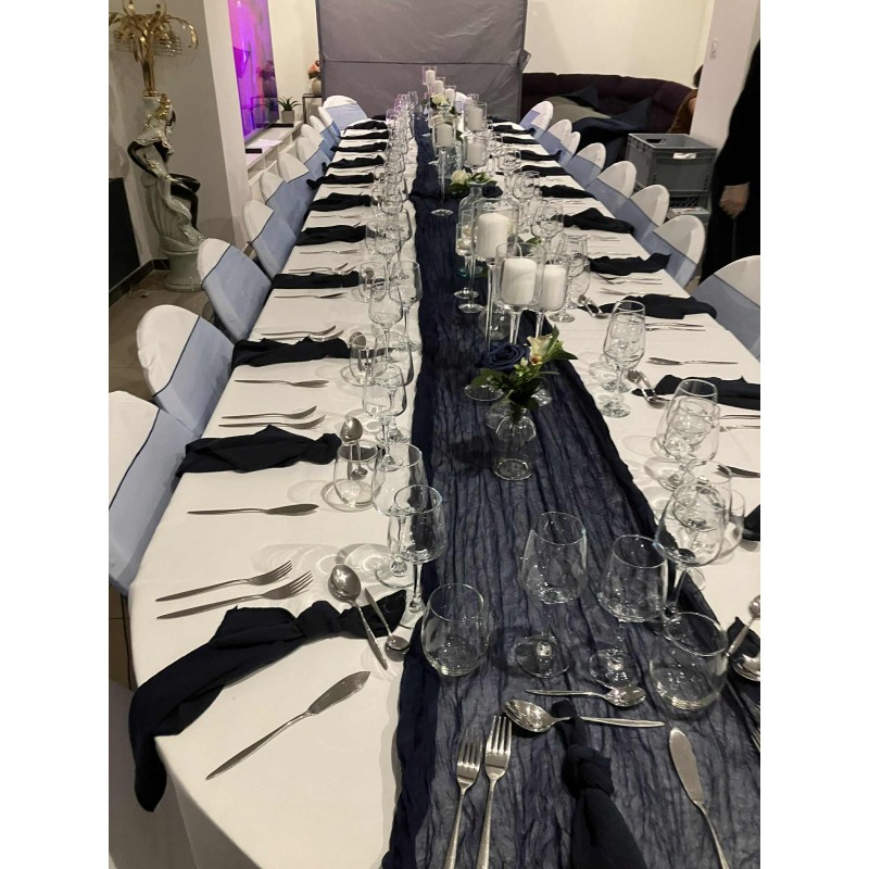 Table ovale modulable