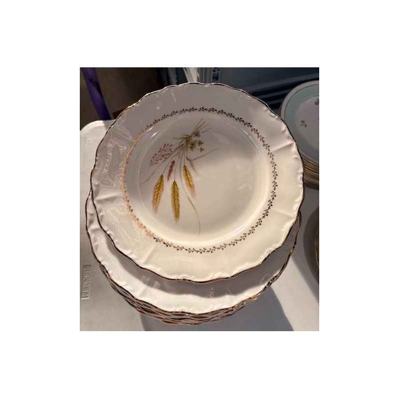 Assiette vintage – Modèle épis