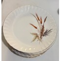 Assiette vintage – Modèle Aile beige