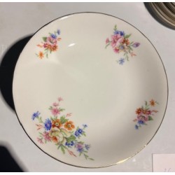 Assiette vintage – Modèle cosmos creuse