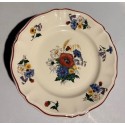 Assiette vintage – Modèle Anémone
