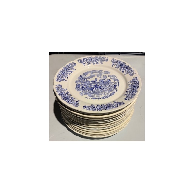 Assiette vintage – Modèle Monique