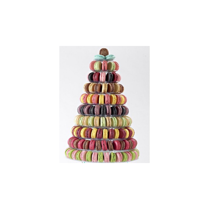 Pyramide à Macarons – 10 plateaux