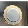 Assiette - Modèle Aile Beige dessert D190